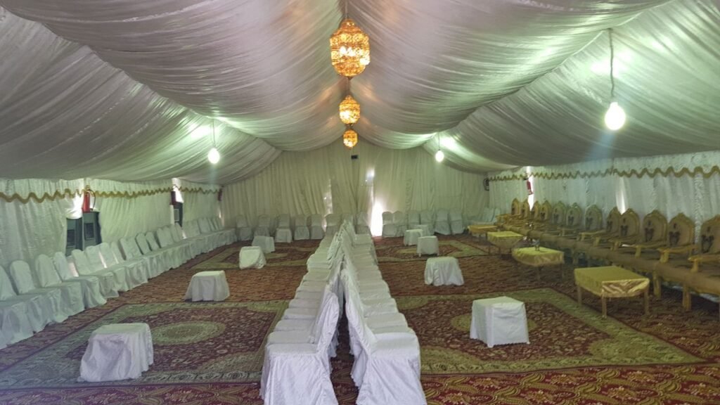 Mourning Tent Rental Dubai