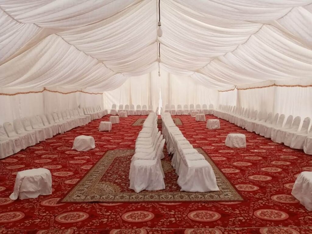 Death Tent with Chairs