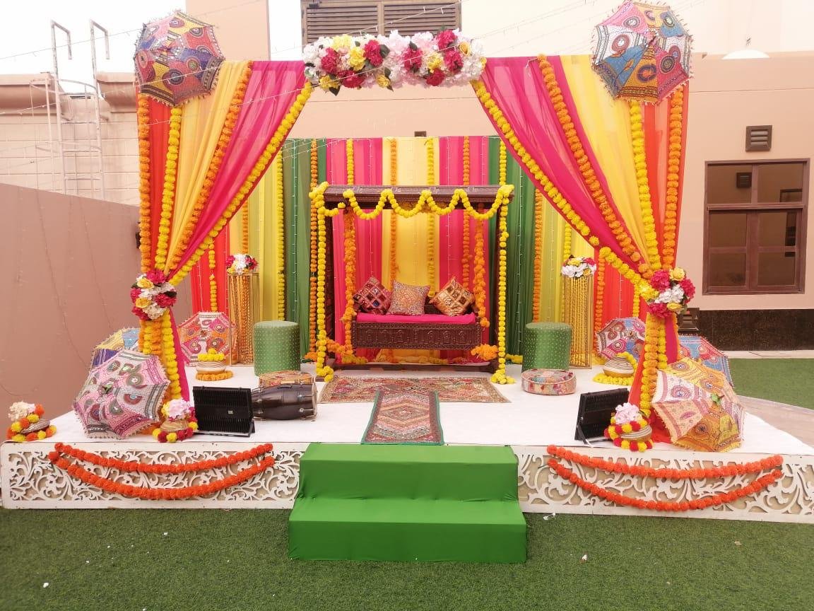 Luxury Henna stage UAE