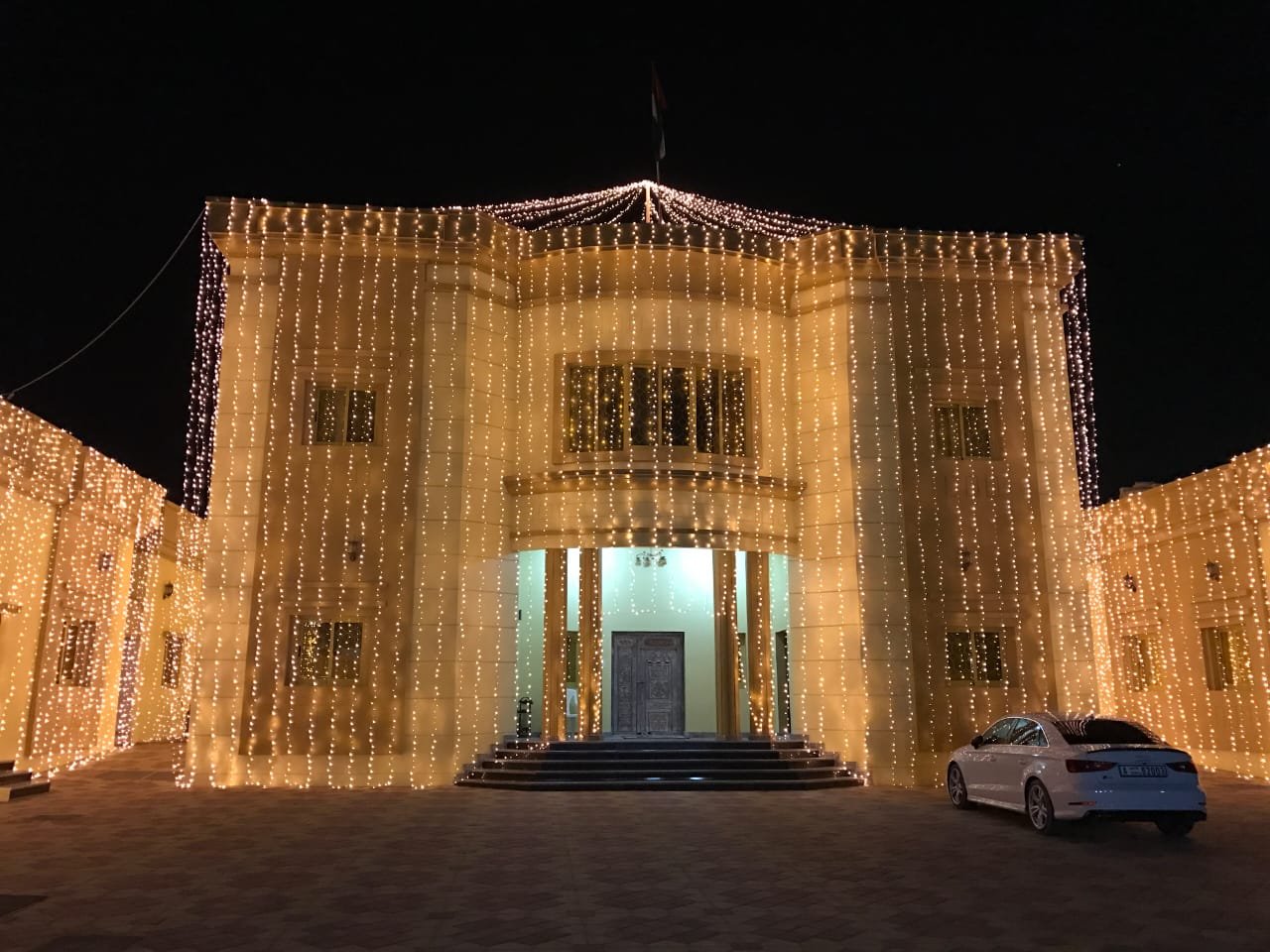 Luxury Event Lighting Setup