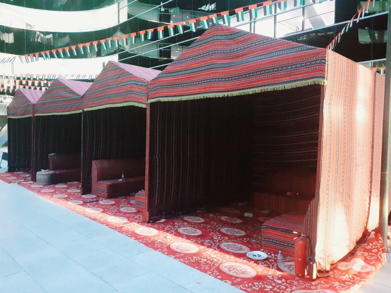 Small event tent in UAE
