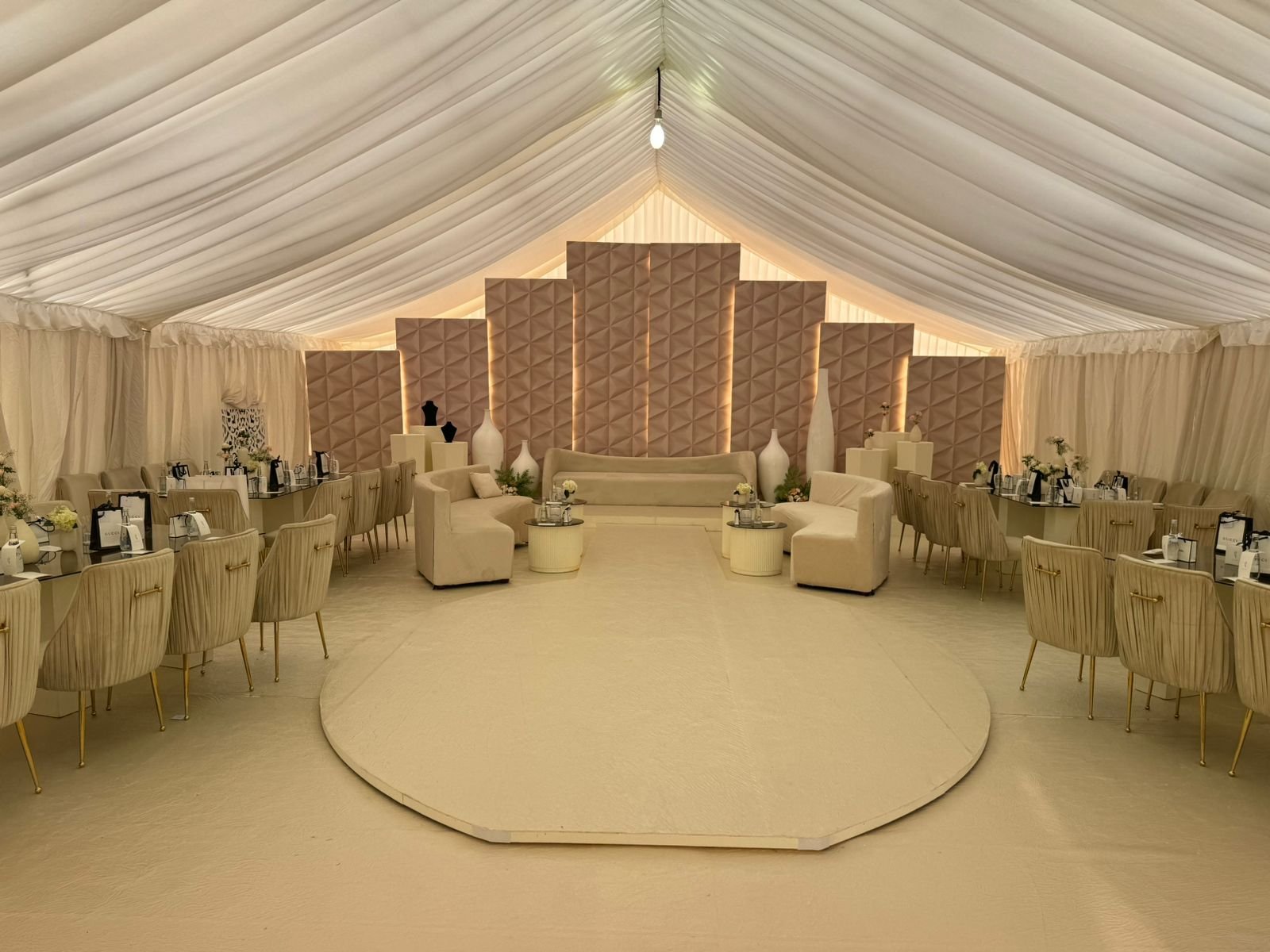 Luxury engagement stage UAE