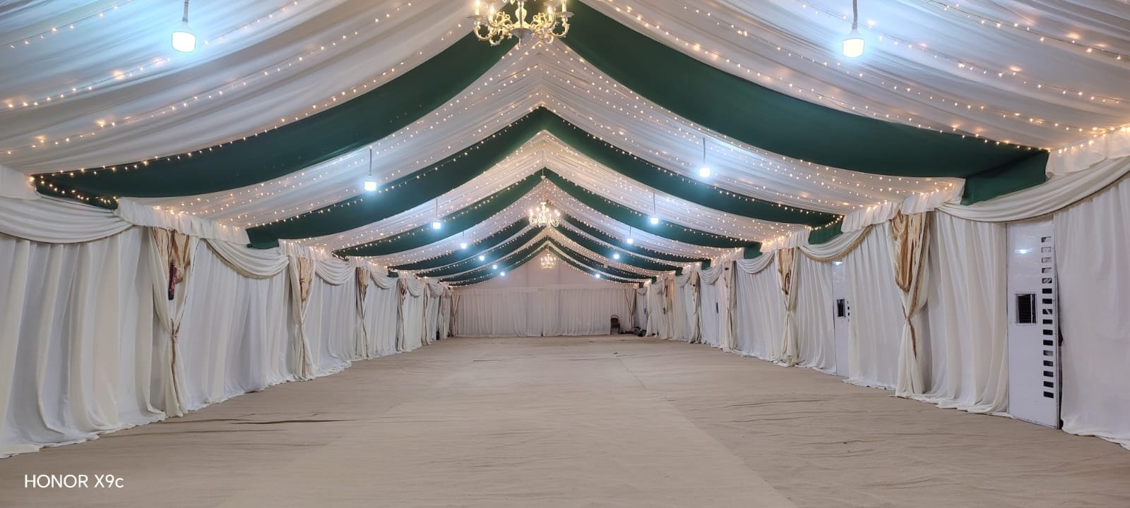 Luxury VIP Tent Interior