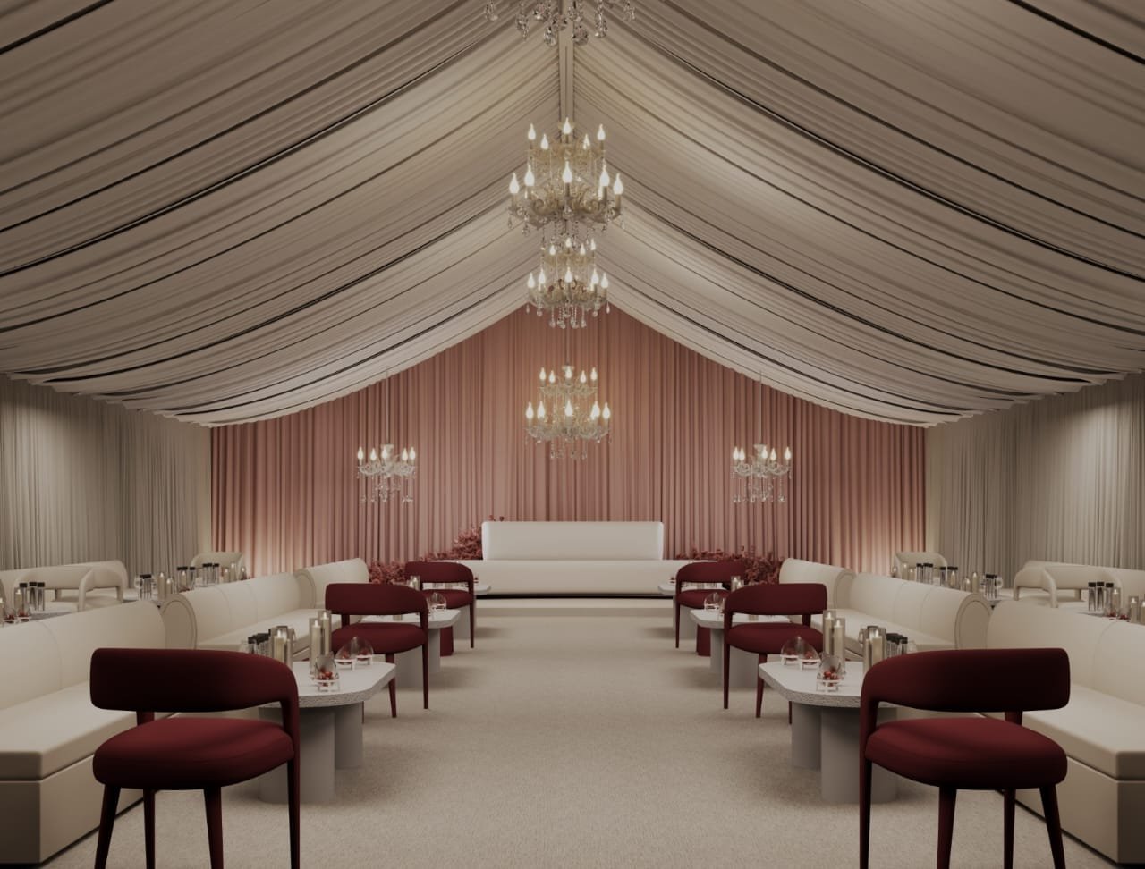 VIP Tent Exterior Dubai