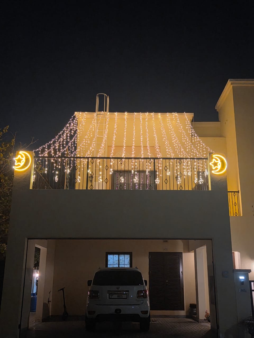 Ramadan villa lighting in UAE